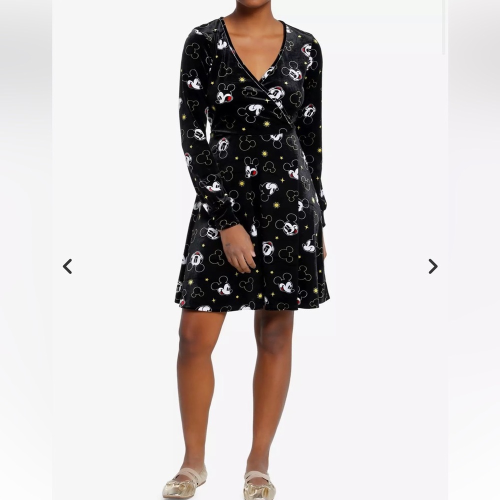 Black Mickey Mouse Dress